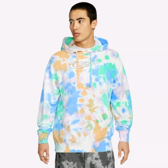 Nike Other - Nike Men’s Ice Dye Multicolor Tie-Dye Hoodie